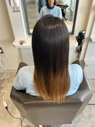 セミロング SUGAR/ソウ みたけのヘアスタイル