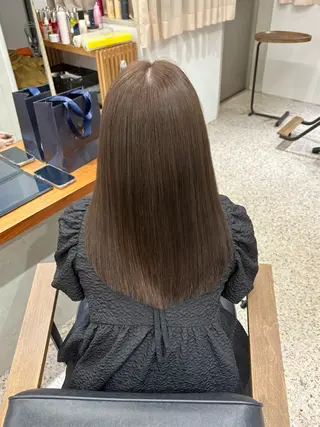 カラー なな / Fier/ 西梅田 /ラベンダーのヘアスタイル