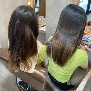 セミロング RIENS aura / ayu ♡のヘアスタイル
