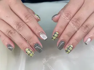 ネイル 神田 ココナッツのネイルデザイン