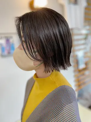 ショート ノグチ ユウキ/ボブのヘアスタイル