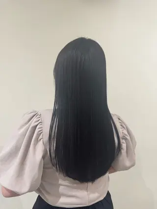 ロング カラー ゆ う あのヘアスタイル