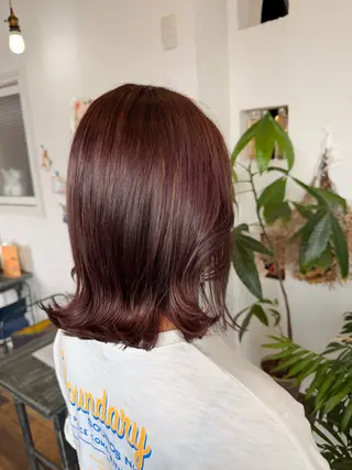 ミディアム カラー 🌸小掛🌸 豊橋外国人風カラーのヘアスタイル