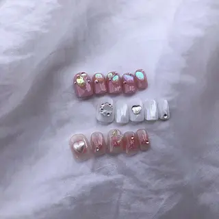 ネイル パラあり！フィルイン 美フォルムのネイルデザイン