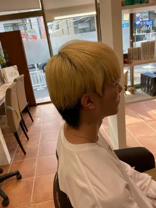 カラー メンズ ☘️お悩み解決☘️ 岡部恒輝のヘアスタイル