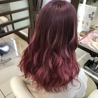 セミロング カラー シールエクステ✨️韓 国羽エクステ🪽和希のヘアスタイル