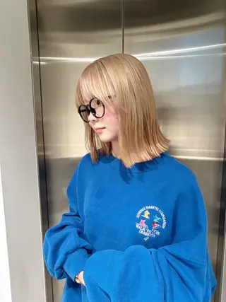 ミディアム カラー ヘアアレンジ 【代表】 たき〜のヘアスタイル