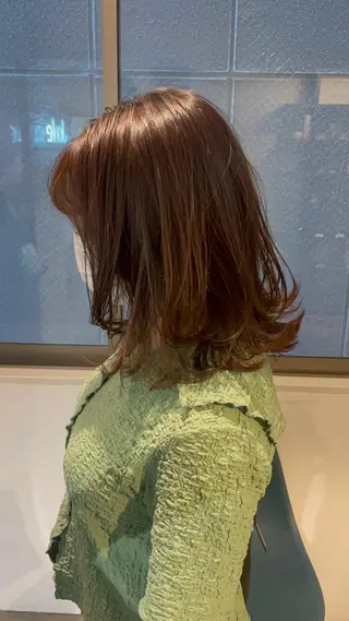 ミディアム 💫カットはなんでも 得意です✂️のヘアスタイル