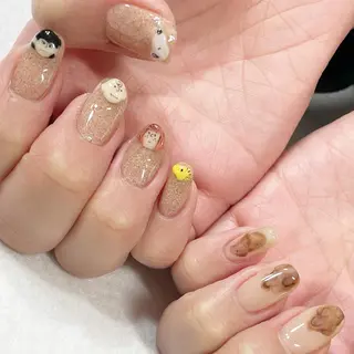 ネイル 東 千夏のネイルデザイン