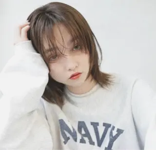 ミディアム カラー kith.所属・ケアカラー×髪質改善 🌙OKUBO🌙のヘアスタイル