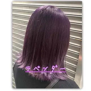 セミロング カラー ✨本格的韓国スタイル 特化✨ﾊﾙｶ✨️のヘアスタイル