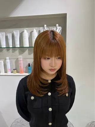 セミロング 【ボブ・ショート】 ／ おおの かい🫟のヘアスタイル