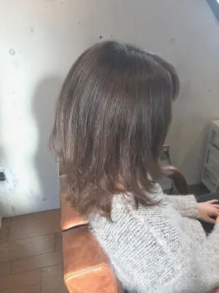 ミディアム カラー ヘアアレンジ マエダ　カズエ🫶 coronahairのヘアスタイル