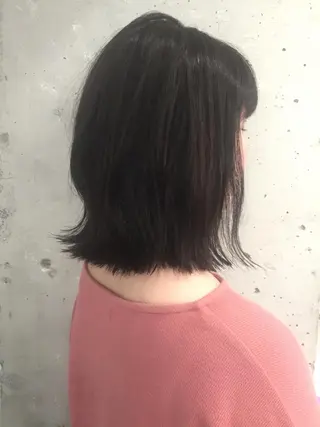 ミディアム 稲田 結衣夏のヘアスタイル