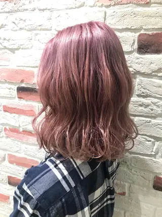 ミディアム 新宿 木下拓哉のヘアスタイル