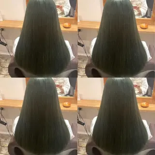 セミロング カラー Minami. 🩵 再現性特化ヘアのヘアスタイル