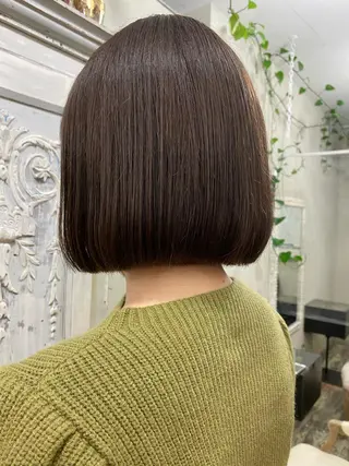 ショート カラー なぎ🌿.∘[ボブ, ニュアンスカラー]のヘアスタイル