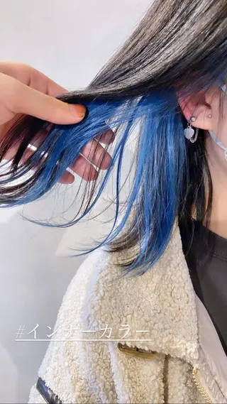 ミディアム カラー カラー系/カット特化 🟠オオタキマサシのヘアスタイル
