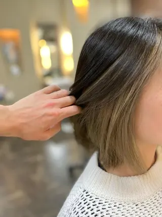 ショート カラー 小山 理紗のヘアスタイル