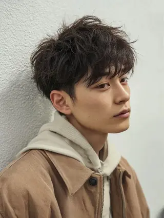 パーマ メンズ ロゼ 神田 雅春のヘアスタイル