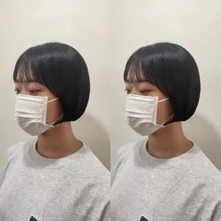 ショート mopa_kaede ナチュラル/レイヤーのヘアスタイル