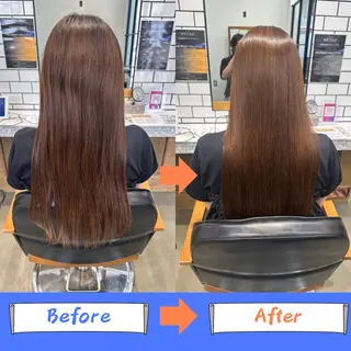 ロング 💎ReFaで作る 髪質改善💎のヘアスタイル