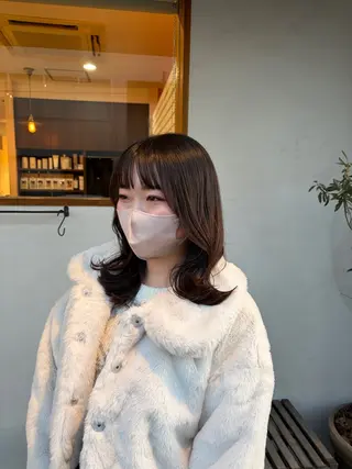 ミディアム minami 🌿‬のヘアスタイル