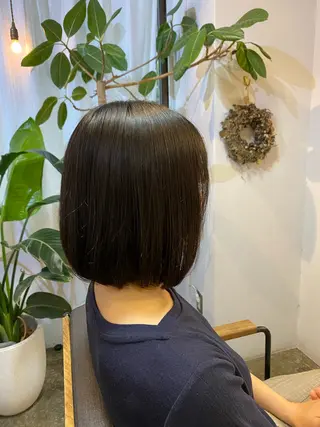 ショート ショート/ボブ/顔周 りレイヤー/RINAのヘアスタイル