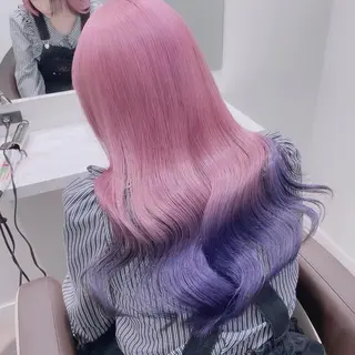 ロング カラー ヘアアレンジ メンズ ブリーチ博士 MASATOのヘアスタイル
