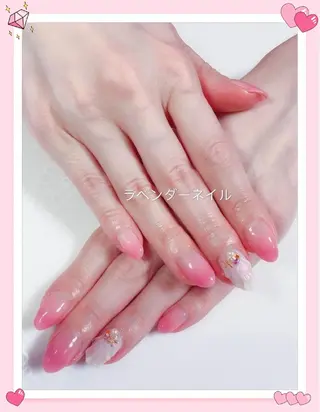 ネイル ラベンダー💖日暮里 ルル💖ネイルのネイルデザイン