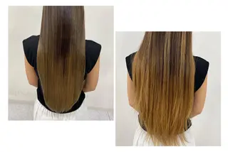 ロング カラー 【髪質改善】に特化 オリーブオイルクラブのヘアスタイル