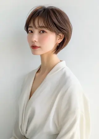 ショート 🫧似合わせショート ゴヤ🫧のヘアスタイル