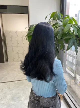 ロング カラー パーマ ヘアアレンジ メンズ 🤍透明感カラー🤍 似合わせ🤍AINEのヘアスタイル