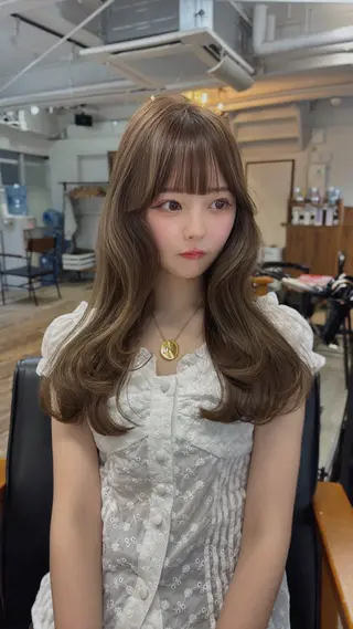 ロング ‎Lby home 🪽mikuのヘアスタイル