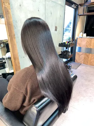 ロング 🫧髪質改善 縮毛矯正特化🫧中西のヘアスタイル