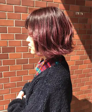 ショート 丹羽大喜 縮毛矯正/美髪矯正のヘアスタイル