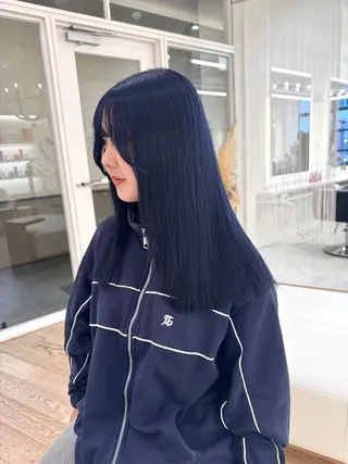 ロング カラー ♡ParveMix NANO♡のヘアスタイル