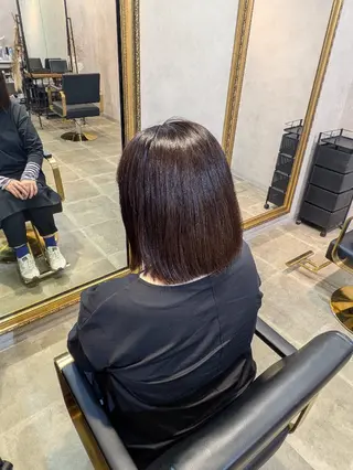 ミディアム Jr.stylist ひろのヘアスタイル