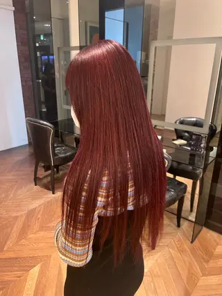 ロング カラー niko RINKAのヘアスタイル