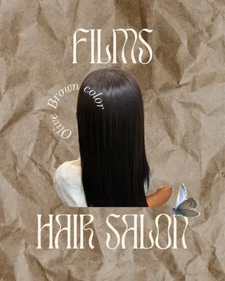 カラー 津田 千夏のヘアスタイル