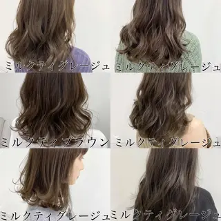 ミディアム カラー ヘアアレンジ 🪞SHE池袋 Official🪞のヘアスタイル