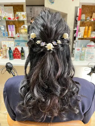 ヘアアレンジ 鍋田 彩歌のマツエク・マツパデザイン
