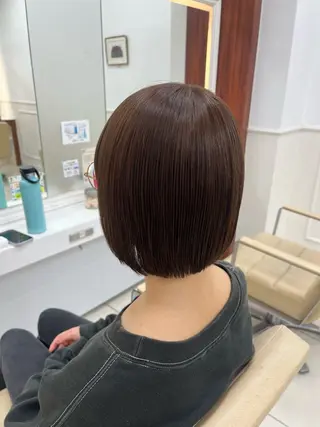 ミディアム 【こっくりカラー】 🤎Umi🤎のヘアスタイル