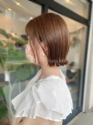 ショート 柏韓国ヘア 白石芽衣のヘアスタイル