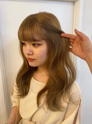 ロング カラー ichika/福岡 /透明感カラー🤎のヘアスタイル
