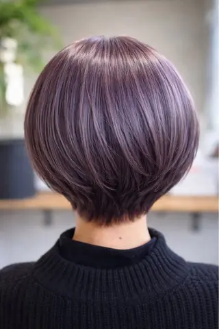 ショート カラー 白鳥 正孝のヘアスタイル