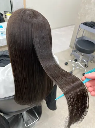 ロング 竹内 蓮のヘアスタイル