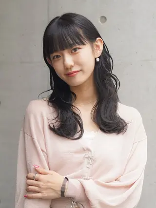 ロング 池田識之 髪質改善のヘアスタイル