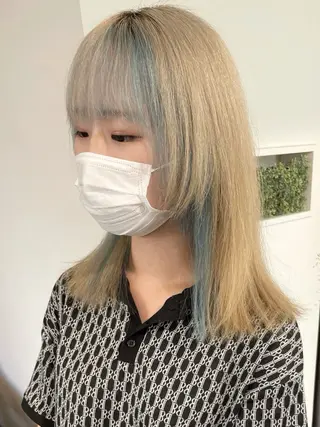 ショート カラー 髪のお医者さん南船場 ARCHEゆうまのヘアスタイル