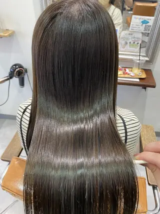 ロング カラー 髪質改善アンジュール かのんのヘアスタイル